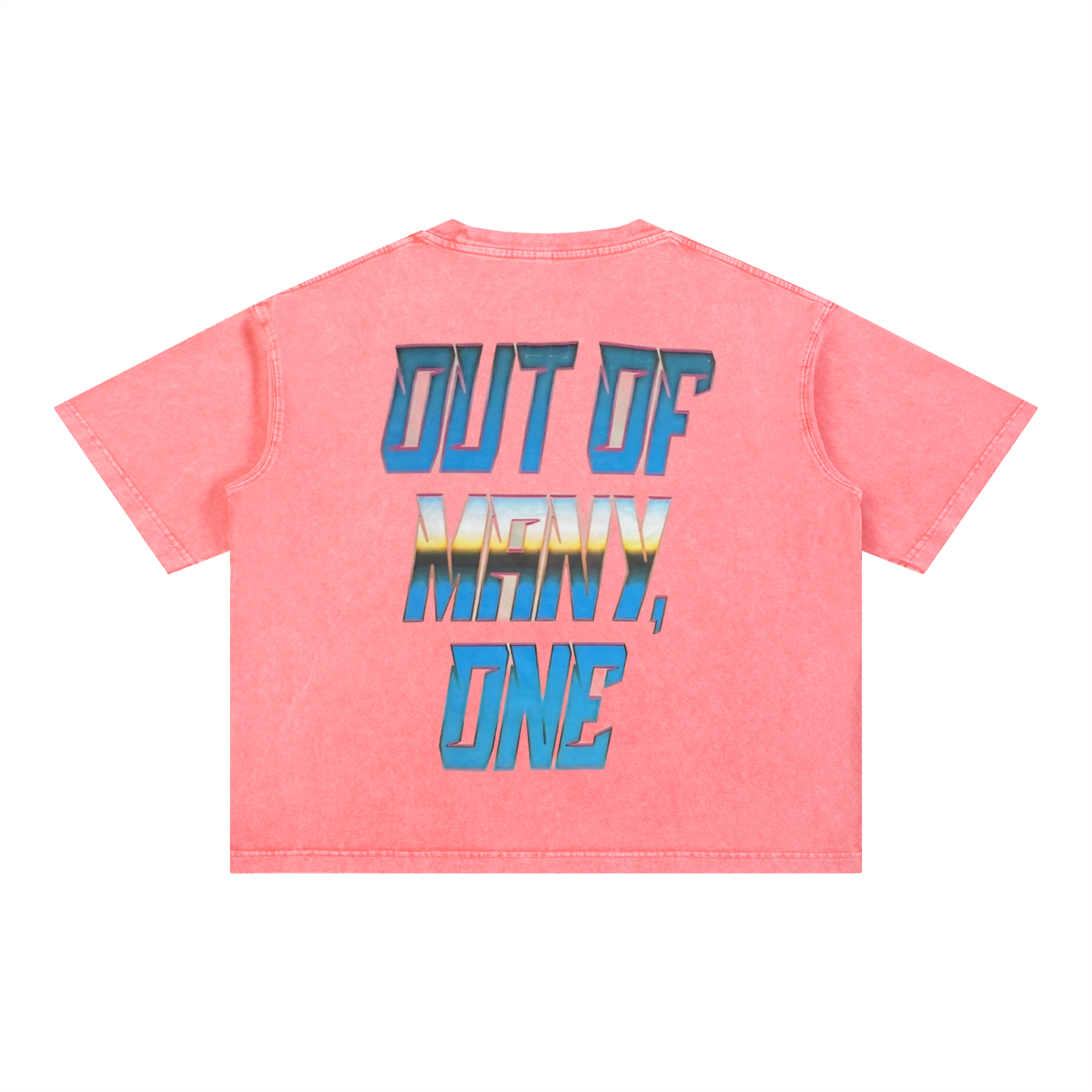 Mineral Wash Boxy Cotton T-Shirt