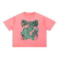 Mineral Wash Boxy Cotton T-Shirt
