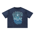 Mineral Wash Boxy Cotton T-Shirt