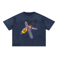 Mineral Wash Boxy Cotton T-Shirt