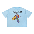Mineral Wash Boxy Cotton T-Shirt