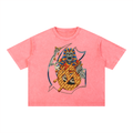 Mineral Wash Boxy Cotton T-Shirt