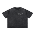 Mineral Wash Boxy Cotton T-Shirt