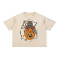 Mineral Wash Boxy Cotton T-Shirt