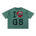 Mineral Wash Boxy Cotton T-Shirt