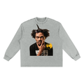 Snow Washed Frayed Edge T-Shirt