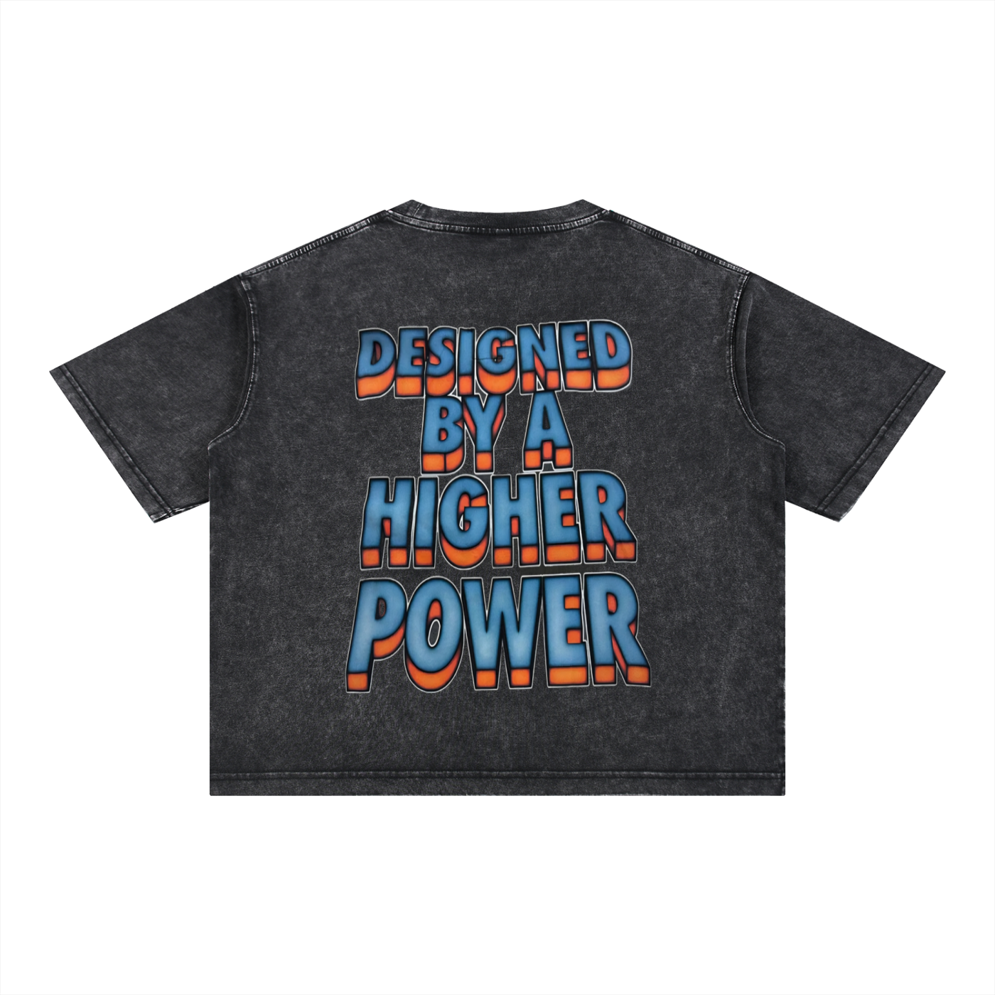 Mineral Wash Boxy Cotton T-Shirt