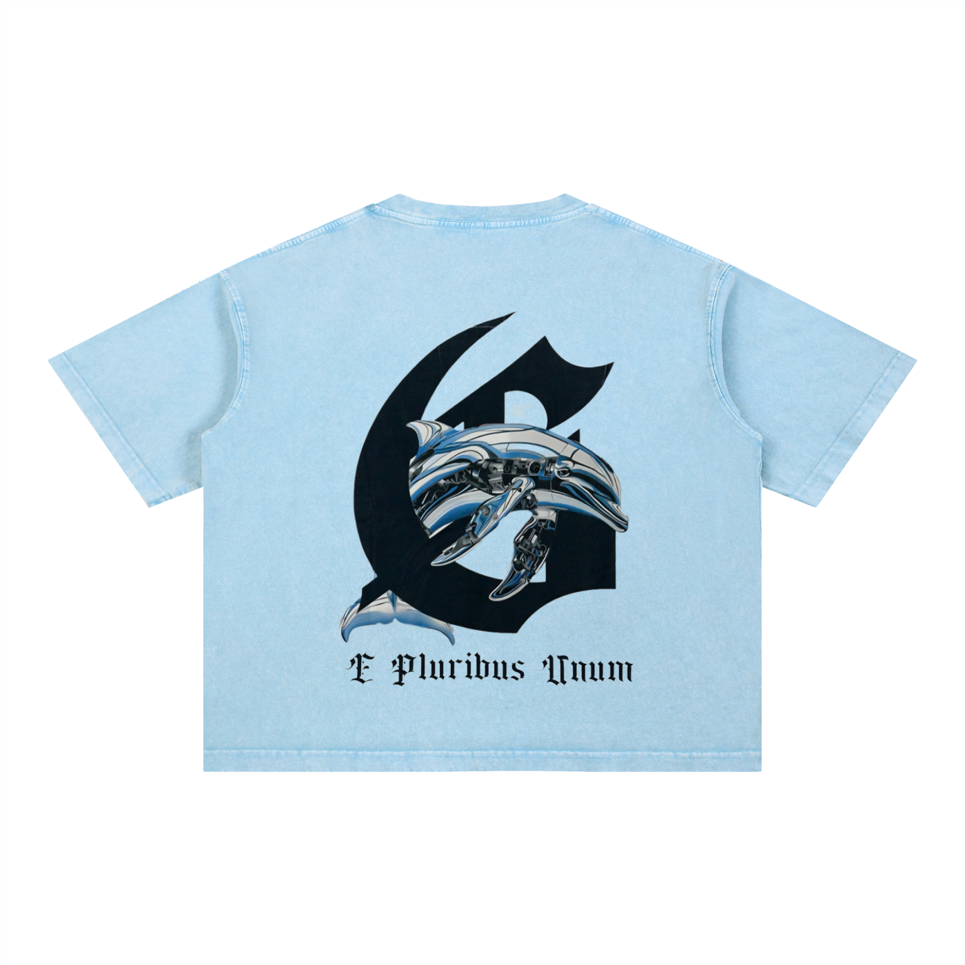 Mineral Wash Boxy Cotton T-Shirt
