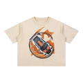 Mineral Wash Boxy Cotton T-Shirt